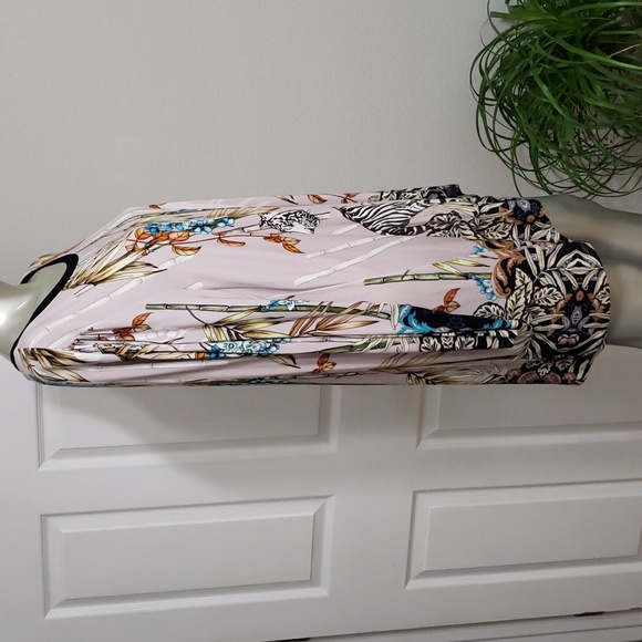 Johnny Was Multicolor Tunic with Zebra Print - Picture 5 of 8